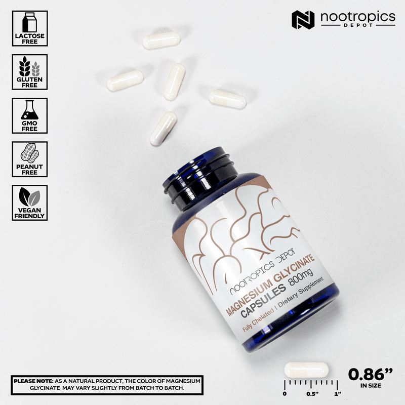 Magnesium Glycinate Capsules 180kap