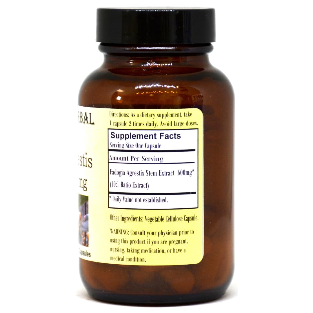 Fadogia Agrestis 10:1 Extract by Barlowe's Herbal Elixirs 60cap