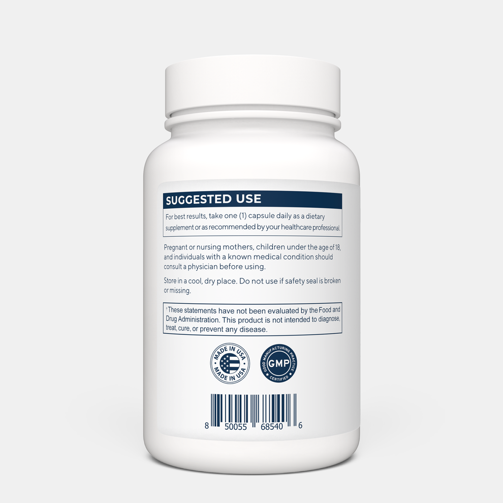 SLC Enteric NMN Zinc Free (Nicotinamide Mononucleotide, Delayed Release) 60ct