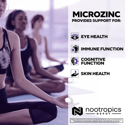 MicroZinc Capsules | Optimized Zinc 20mg 30kap